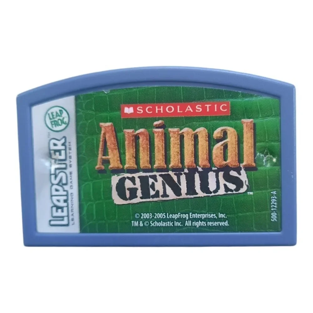 Leapster Scholastic Animal Genius Leap Frog Game Cartridge Only